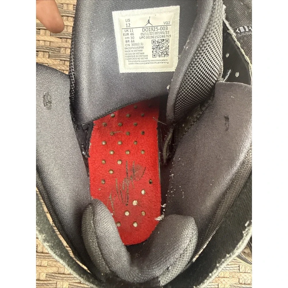 Air Jordan 8 Retro Black Red Men US 11 Basketball Shoes DO1925-003